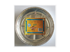 D7 CONTENITORI ALLUMINIO TORTA PICCOLA 1360CC. 3PZ