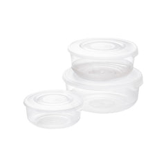 SET 3 FRIGO BOX ROTONDI 1,7/1/0,5L