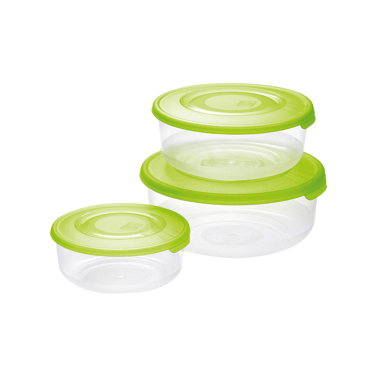 SET 3 FRIGO BOX ROTONDI 1,7/1/0,5L
