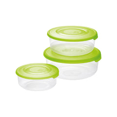 SET 3 FRIGO BOX ROTONDI 1,7/1/0,5L