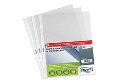 BUSTA PPL 22X30 FORI LUCIDA CF.50PZ