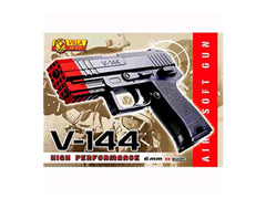 PISTOLA AIR SOFT V.144 CAL. 6 mm.