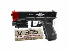 PISTOLA AIR SOFT V-305 CAL. 6 mm.