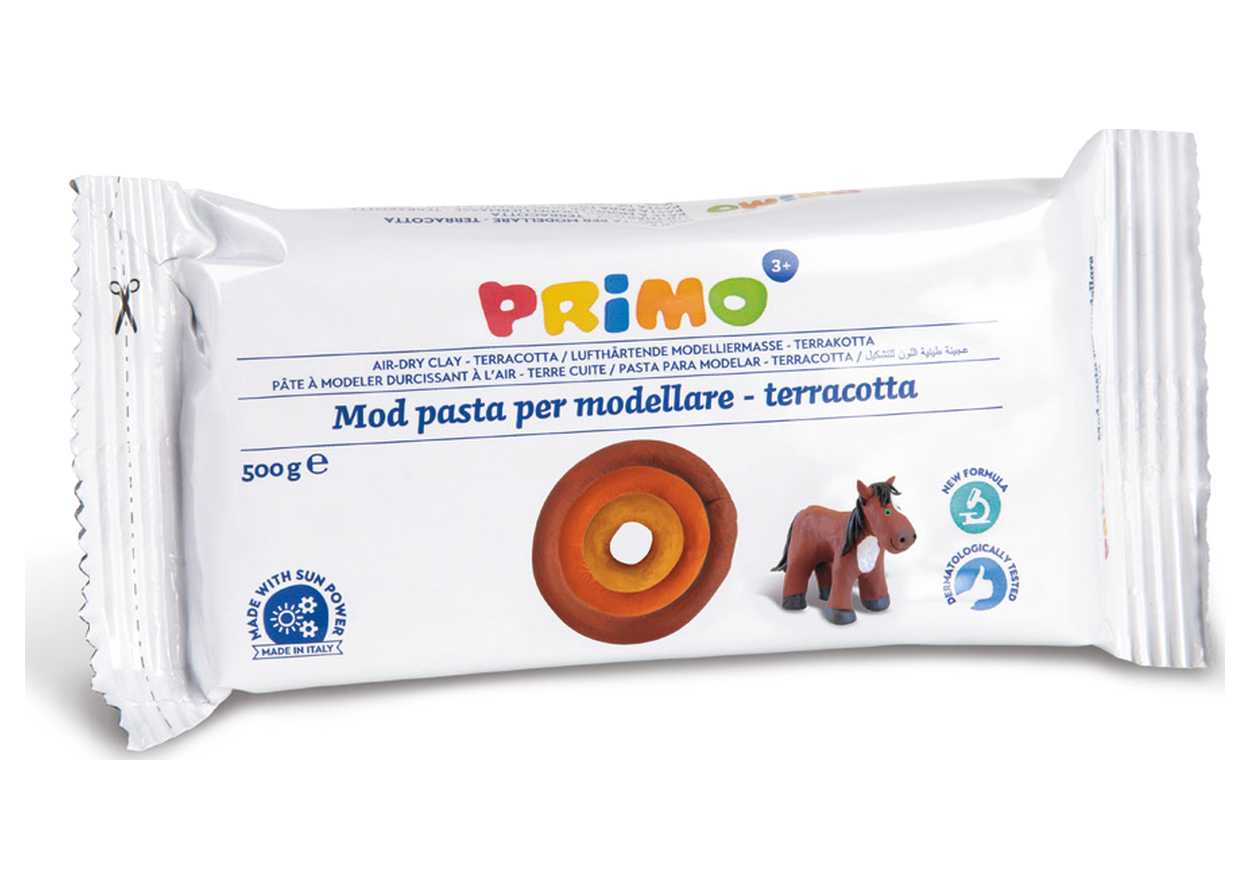 PASTA PER MODELLARE PRIMO MOD GR.500 TERRACOTTA