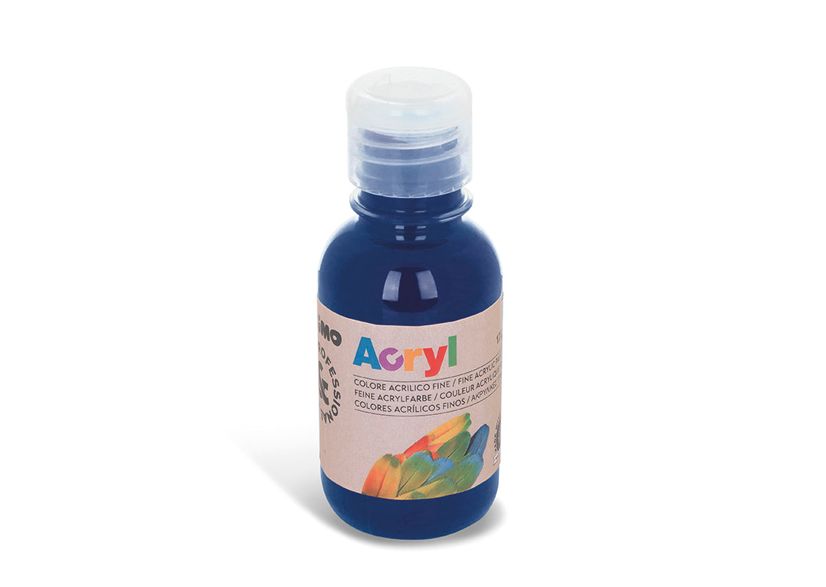 colore acrilico fine da 125 ml oltremare 500
