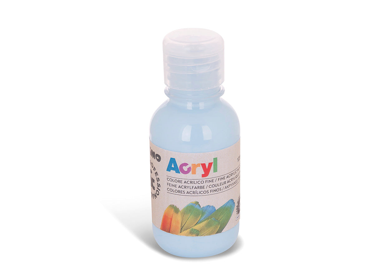 510 colore acrilico fine da 125ml azzurro cielo
