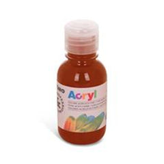 colore acrilico fine da 125 ml siena bruciata 730