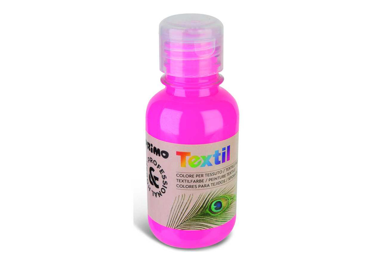 colore fluo per tessuto da 125 ml fucsia 370
