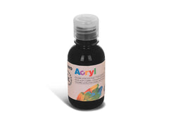 colore acrilico fine da 125 ml nero 800