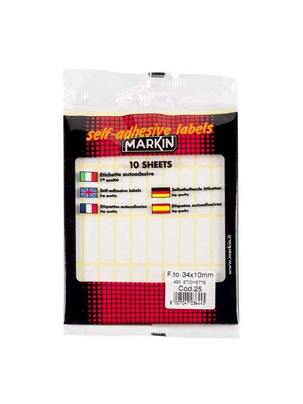 BL. MARKIN ETICHETTE FG.10 F.TO 34X10