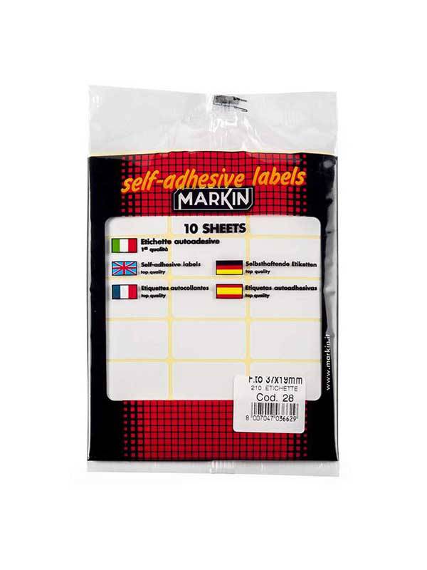 BL. MARKIN ETICHETTE FG.10 F.TO 37X19