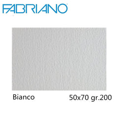 CARTONCINO GR.200 50X70 BIANCO
