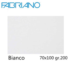 CARTONCINO BRISTOL GR.200 70X100 BIANCO 01