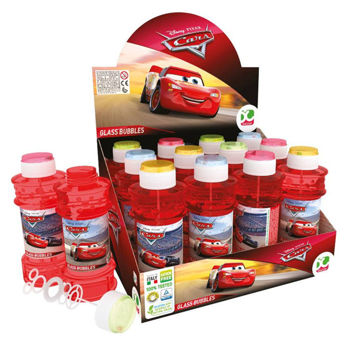 GLASS CARS BUBBLES 300ML 12/DISPLAY