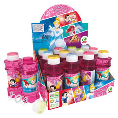 GLASS PRINCESS BUBBLES 300ML 12/DISPLAY