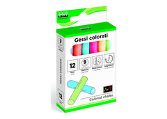 GESSO COLORATO LEBEZ SCATOLA PZ.12