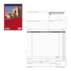 BLOCCO DOCUMENTO TRASPORTO 2 COPIE A5