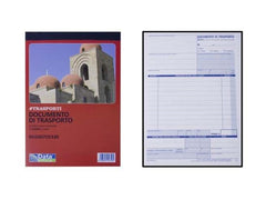 BLOCCO DOCUMENTO TRASPORTO 3 COPIE A5