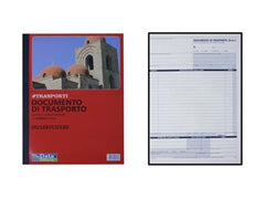 BLOCCO DOCUMENTO TRASPORTO 3 COPIE A4