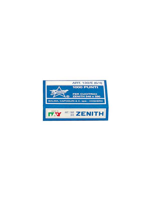 PUNTI METALLICI ZENITH 130/E (6/4) SC. 1000 PUNTI