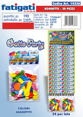 PALLONCINI BOMBETTE 30PZ 48/DISPLAY