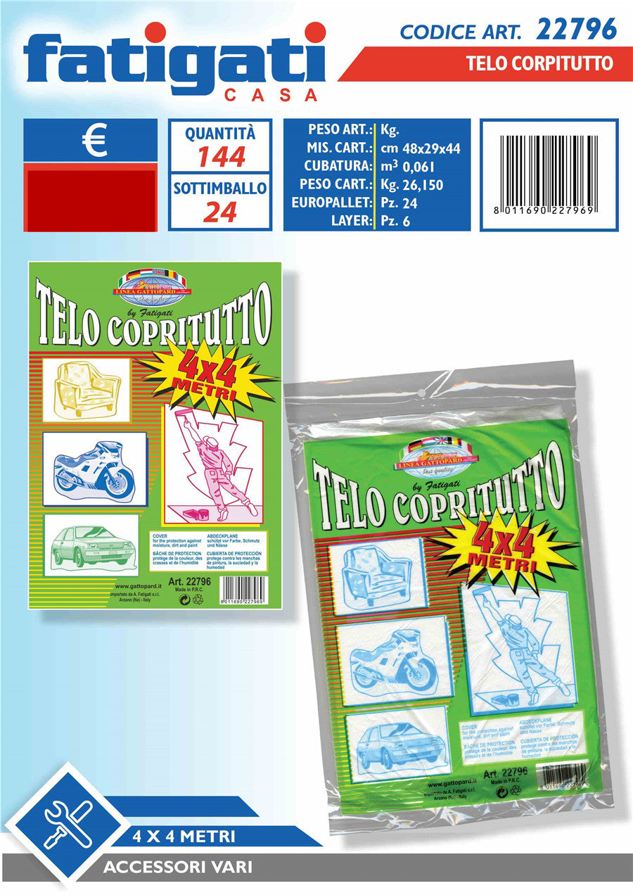 TELO COPRITUTTO 4X4MT