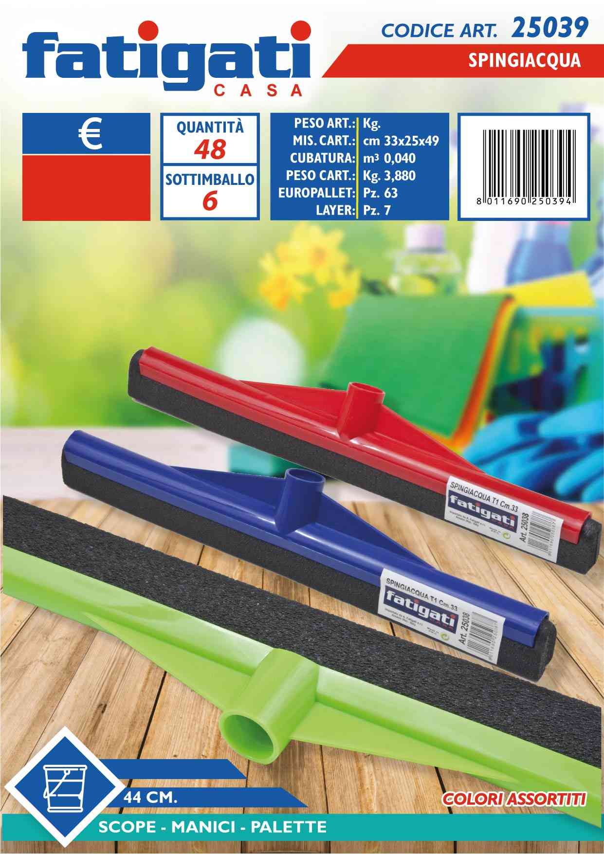 SPINGIACQUA T1 44CM 48/CT