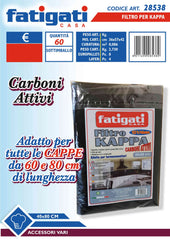 FILTRO X KAPPA 40X80 CARBONI