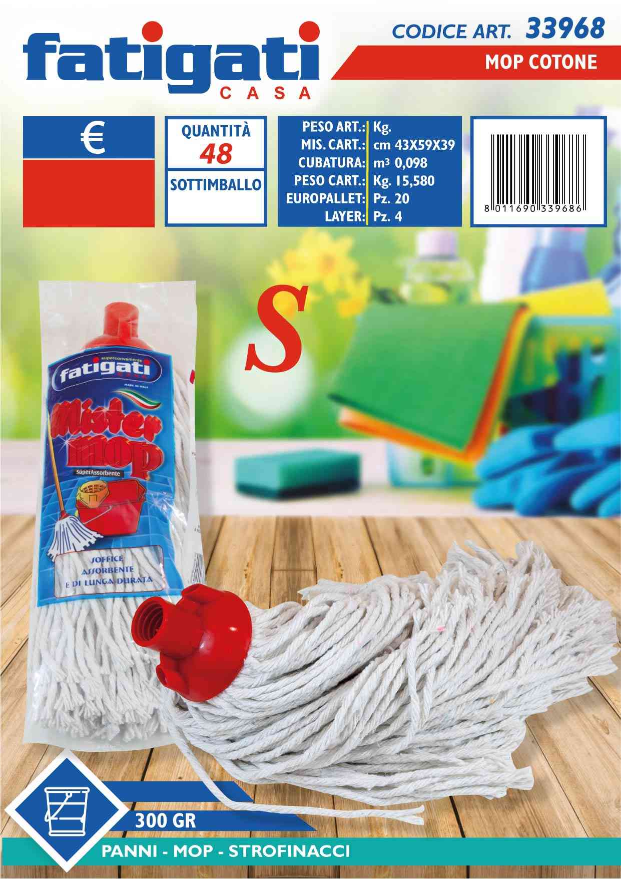 MOP COTONE 300GR