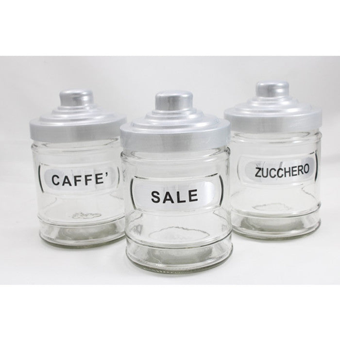 BARATTOLO VETRO C/COP.PLT. 700ML