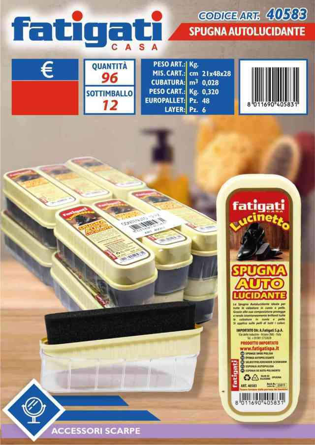 SPUGNA AUTOLUCIDANTE
