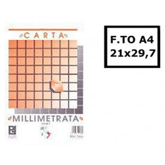 CARTA MILLIMETRATA 21X29,7