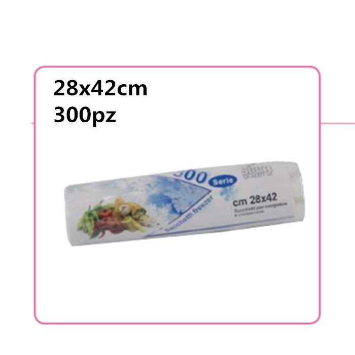 SACCHETTI FREEZER 28X42 300PZ
