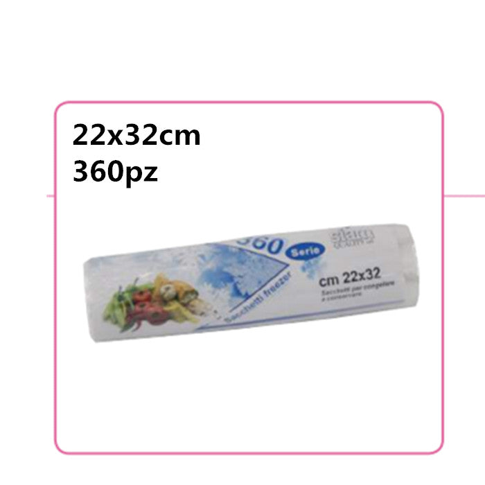 SACCHETTI FREEZER 22X32 360PZ