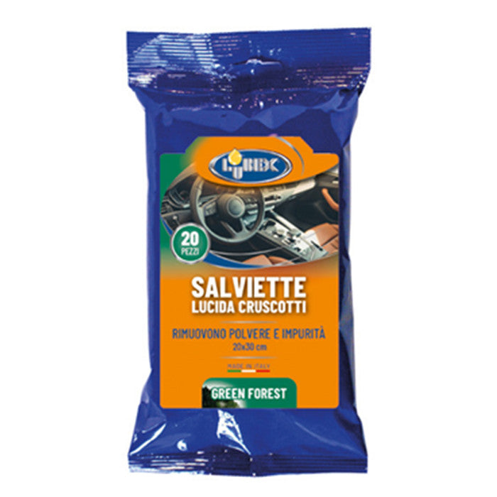 LUBEX SALVIETTE 20 PZ. FOREST LUCIDA CRUSCOTTO