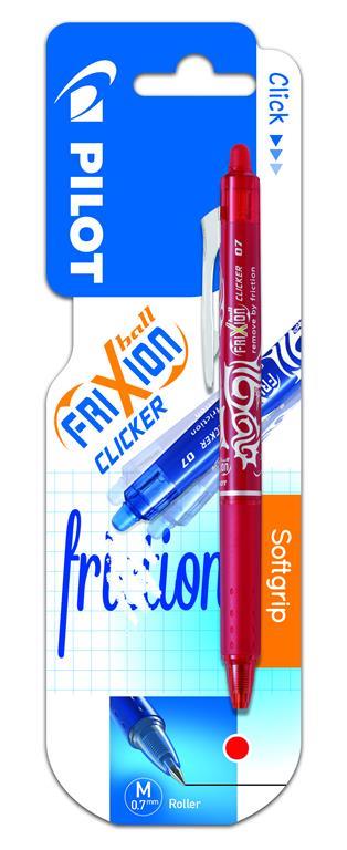 BL. PILOT SFERA FRIXION CLICKER ROSSO PZ.1