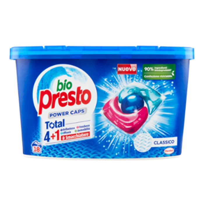 BIO PRESTO POWER CAPS CLASSICO 18PZ