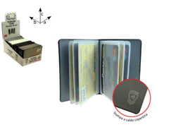 PORTACARD A LIBRO 14 SCOMPARTI