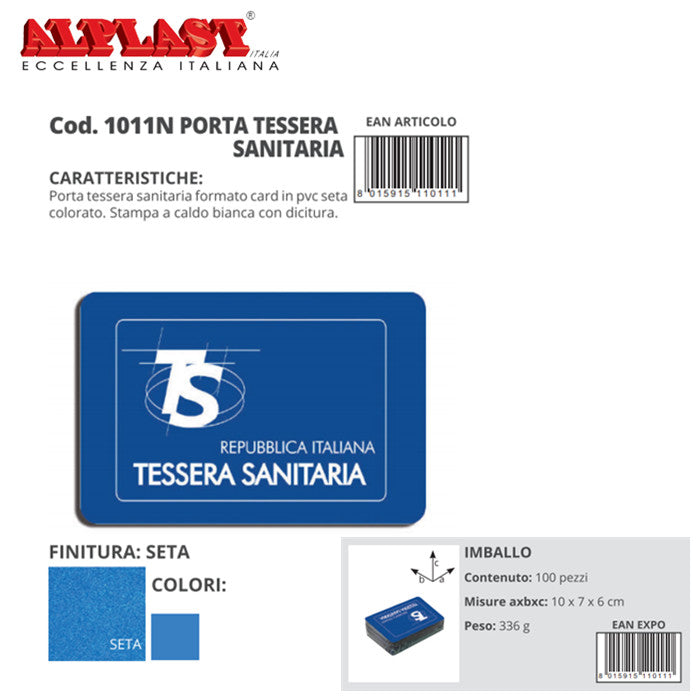 PORTATESSERA SANITARIA 100/DISPLAY