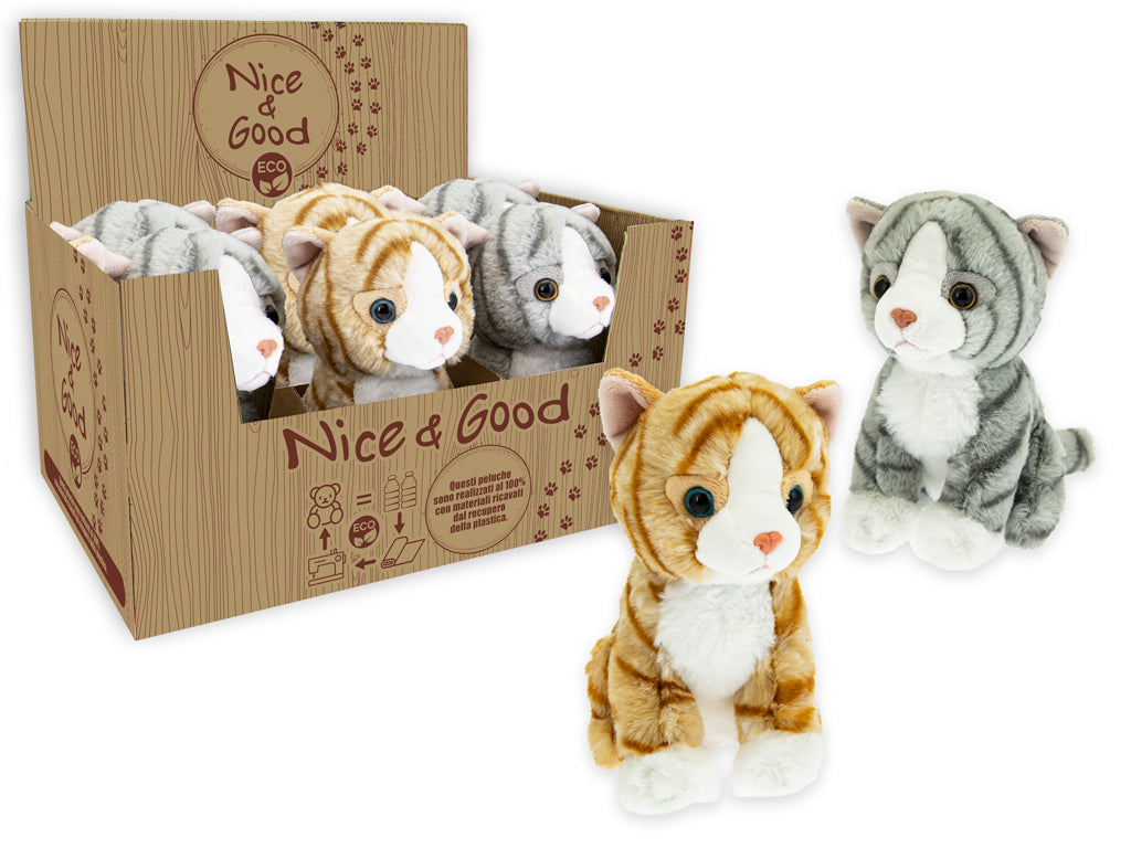 NICE & GOOD - GATTI 18 CM 2 COL.