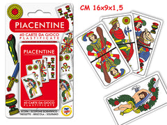 CARTE DA GIOCO PIACENTINE MAZZO DA 40 PZ