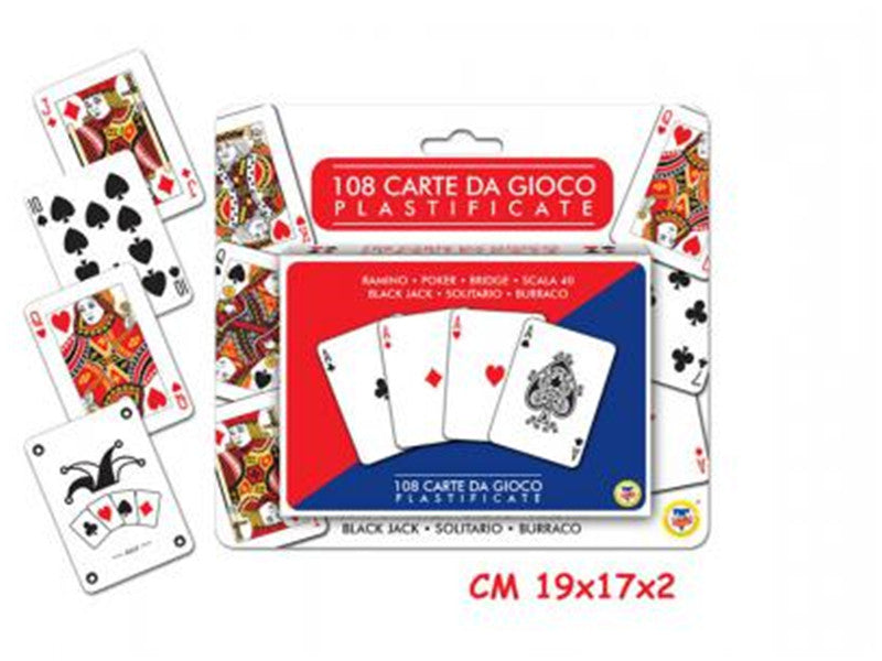CARTE DA GIOCO POKER DA 54 PZ