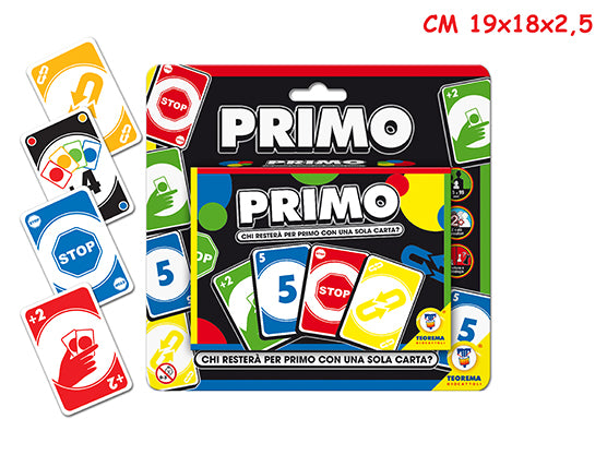 CARTE DA GIOCO IL PRIMO 4 COLORI 2 MAZZI DA 56