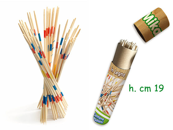 FATTO DI LEGNO - GIOCO MIKADO IN BARATTOLO