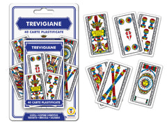 CARTE DA GIOCO TREVIGIANE MAZZO DA 40 CARTE