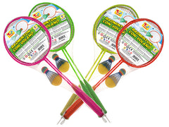 TEO'S - RACCHETTE BADMINTON 4 COL. FLUO