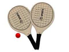 SUMMER TOYS - RACCHETTONI IN LEGNO FORATO