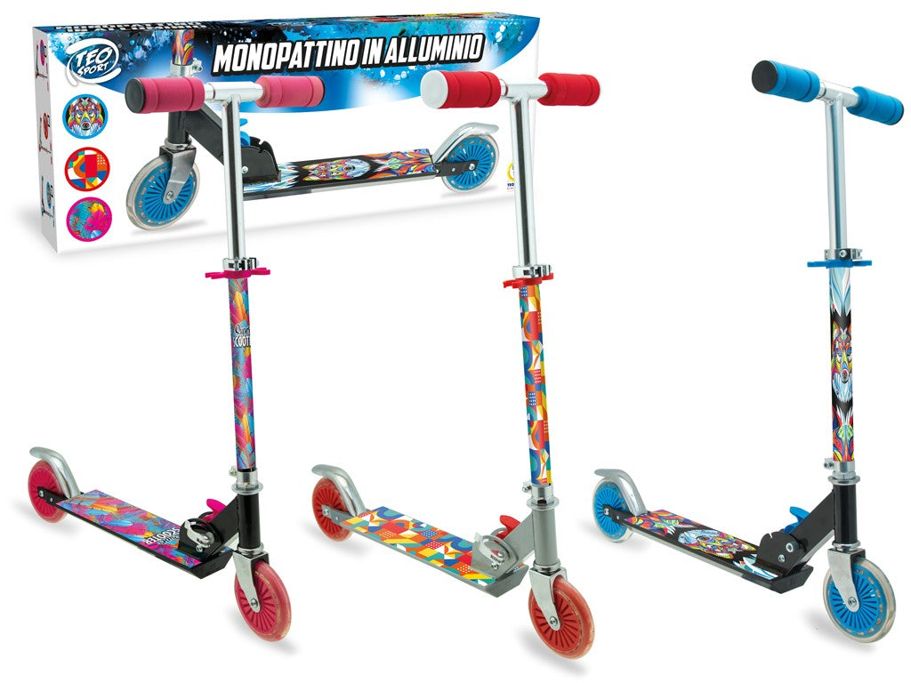 TEOSPORT - MONOPATTINO ALLUMINIO 3 COL.