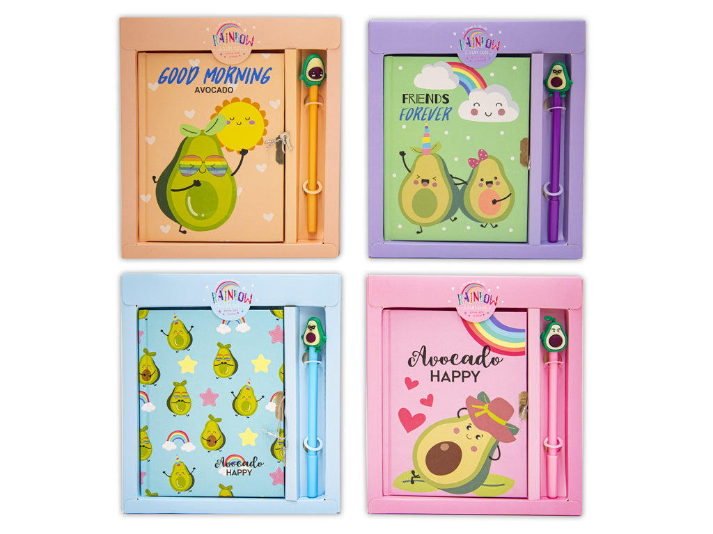 DIARIO AVOCADO CON PENNA 4 MDL ASS