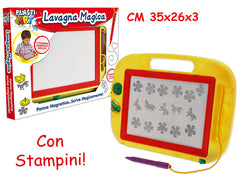 PLASTIART - LAVAGNA MAGICA CON PENNA MAGNETICA